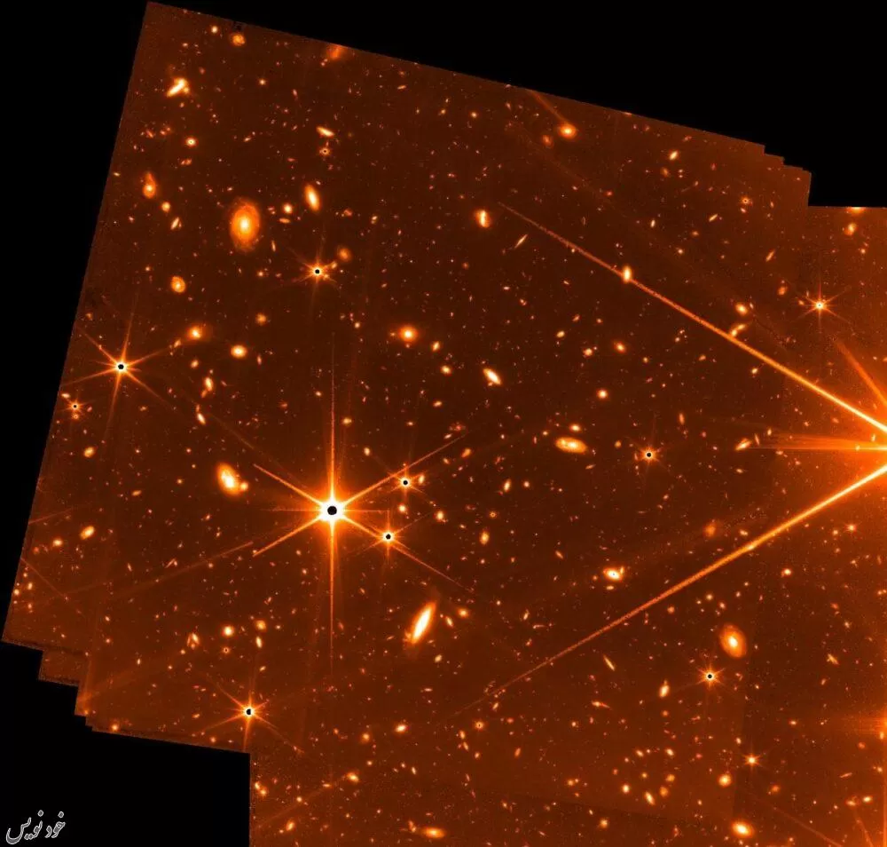 به عکس آزمایشی “جیمز وب” نگاه کنید |عکس موزاییکی مملو از کهکشان