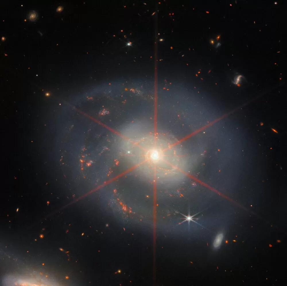 جیمز وب یک کهکشان مارپیچی را رصد کرد | عکس جدید