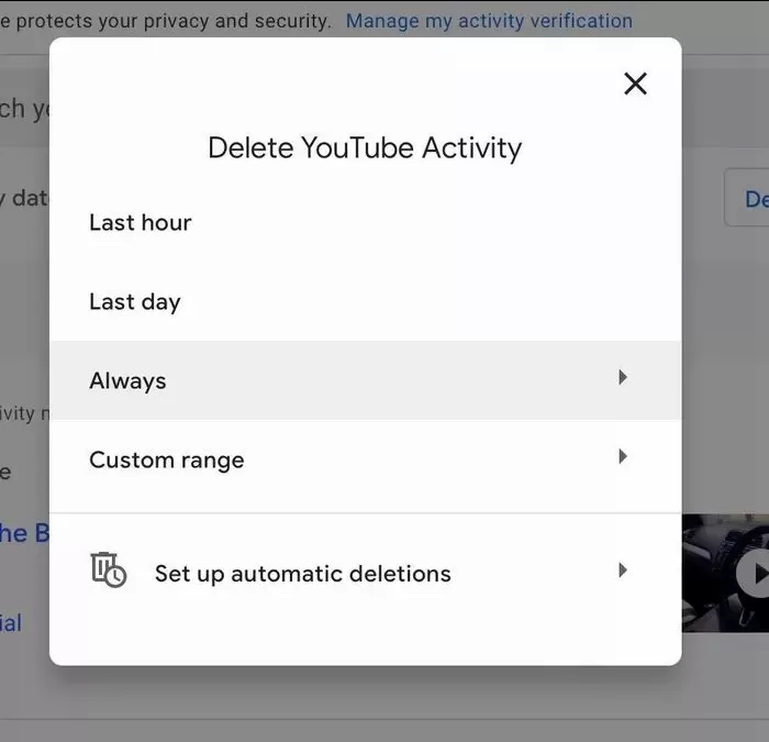 آموزش تصویری حذف سابقه جستجو یوتیوب در دسکتاپ و موبایل