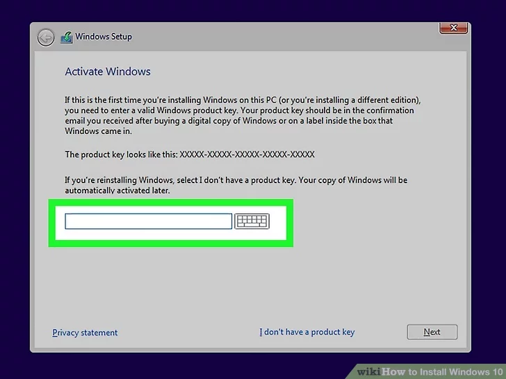 آموزش نصب ویندوز 10، نصب windows 10 به صورت گام به گام و تصویری