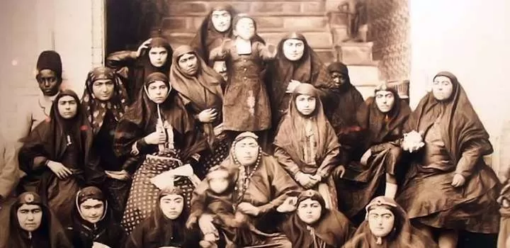 همه چیز درباره زنان قاجار