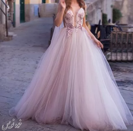 جدیدترین لباس عروس فرمالیته رنگی 1401 |مجله مد و زیبایی