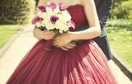 جدیدترین لباس عروس فرمالیته رنگی 1401 |مجله مد و زیبایی