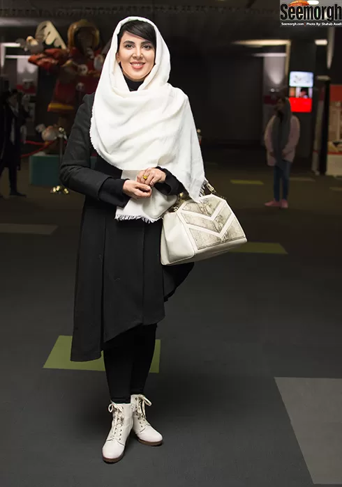 مدل مانتو زمستانی بلند به سبک بازیگران ایرانی