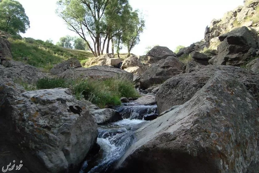 رودخانه بالیقلو ، یکی از مکان های گردشگری در اردبیل