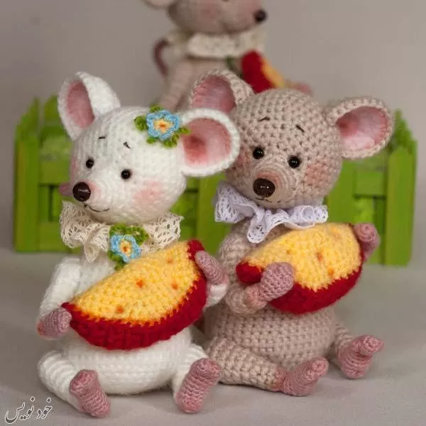 ۱۰۰ مدل موش بافتنی برای علاقمندان به بافت موش | جهت ایده گرفتن