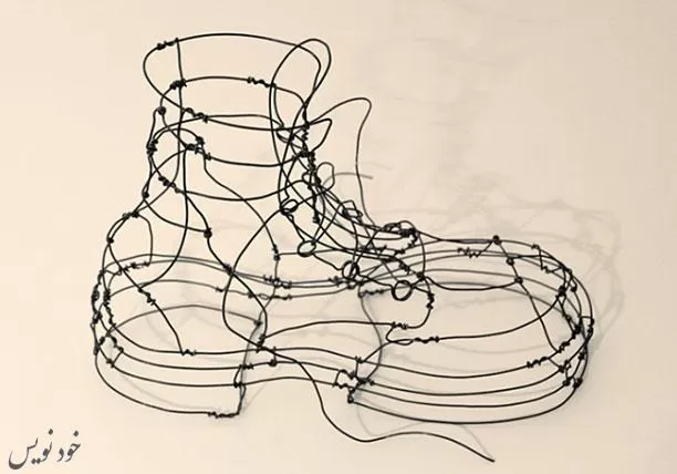 کاردستی با سیم مفتول (مجسمه های مفتولی) اثر هنرمند مارتین سن (Martin Senn)
