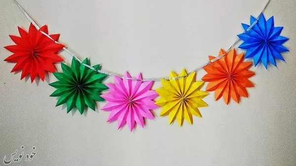 آموزش ساخت کاردستی با کاغذ رنگی با ایده های ساده و خلاقانه | ایده کاردستی