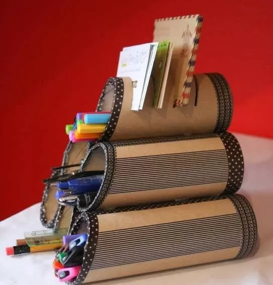 ساخت کاردستی با رول دستمال کاغذی | جهت ایده