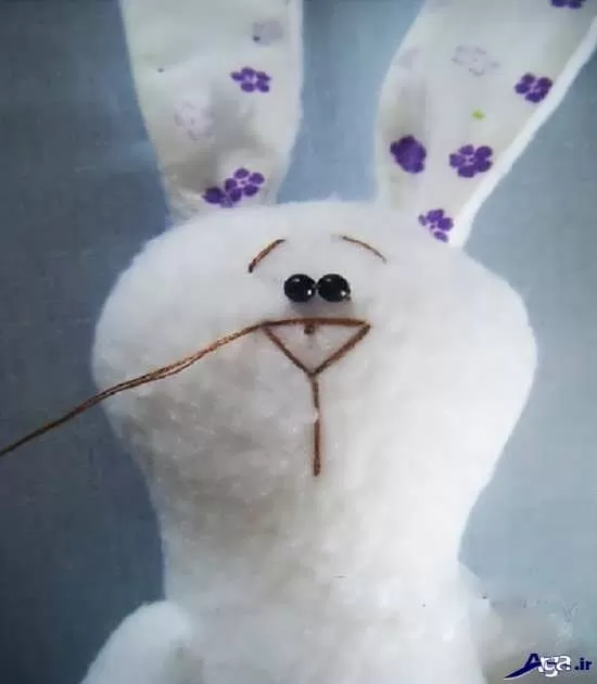 آموزش تصویری دوخت عروسک پولیشی خرگوش| آموزش با الگو
