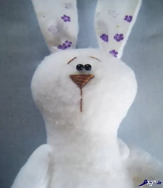 آموزش تصویری دوخت عروسک پولیشی خرگوش| آموزش با الگو