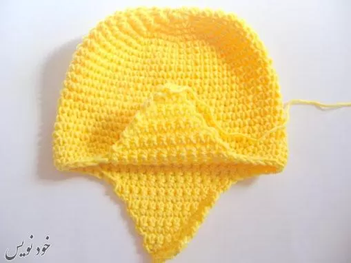 آموزش بافت کلاه زرافه قلاب بافی [ کلاه فانتزی بچگانه ] | برای نوزاد تا 3 ماه