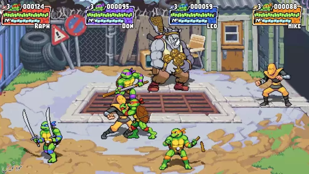 بررسی بازی Teenage Mutant Ninja Turtles: Shredder’s Revenge + نقاط قوت و ضعف |لاک پشتهای نینجا