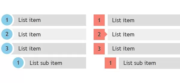  آموزش لیست ها در CSS به زبان ساده با مثال کاربردی