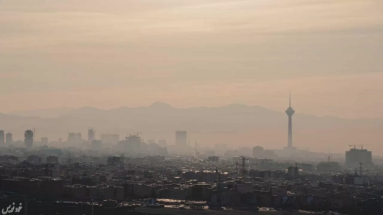 ورود گسترده توده گرد و غبار به پایتخت / سامانه کنترل کیفیت هوای تهران از دسترس خارج است | کاهش کیفیت هوای تهران