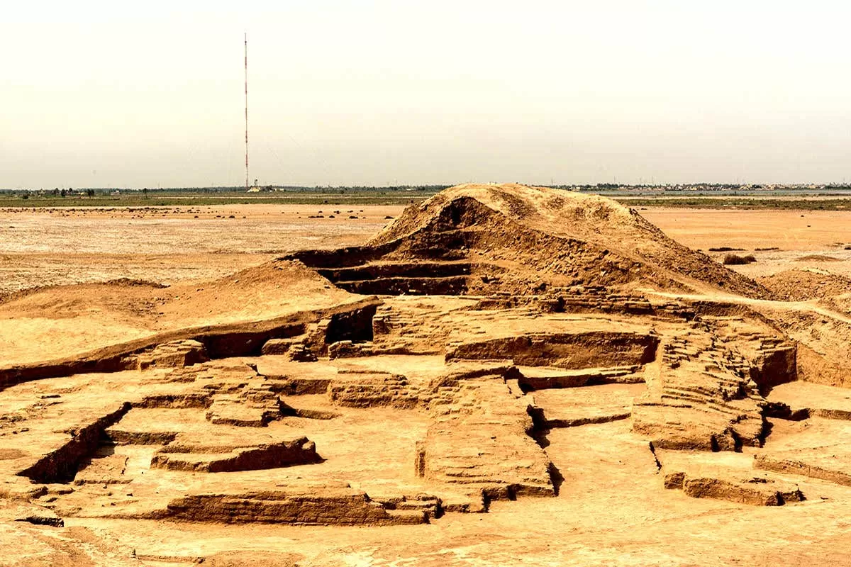 معبد ۴۵۰۰ ساله سومری که به خدای تندر تعلق داشت، در عراق کشف شد