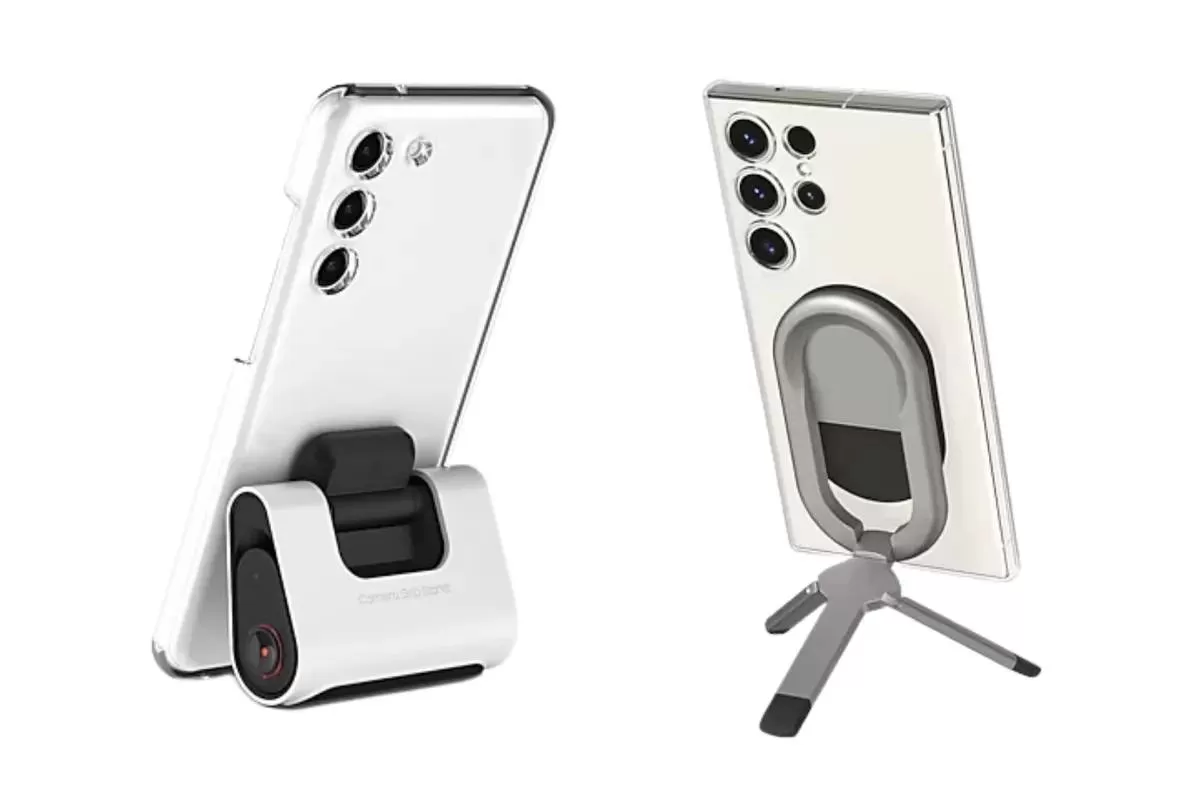 سامسونگ سه‌پایه‌های ماژولار جذابی برای گوشی‌های سری گلکسی S23 معرفی کرد