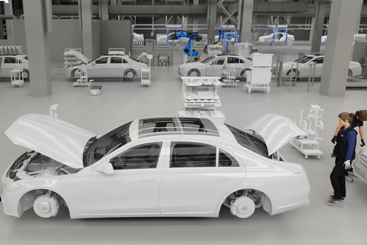 کارخانه‌های هوشمند مرسدس بنز با کمک Omniverse انویدیا خودرو هوشمند تولید خواهند کرد