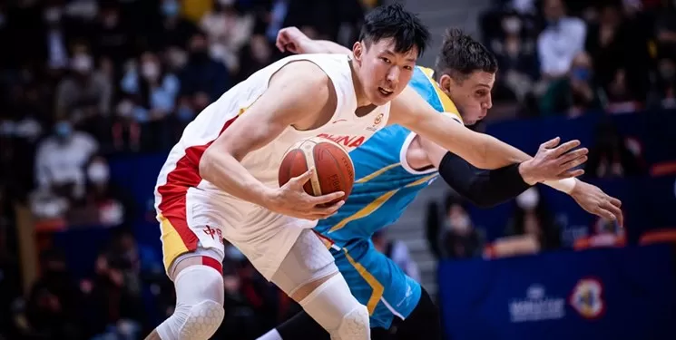 شکست بسکتبال قزاقستان مقابل چین