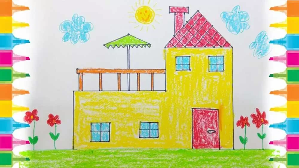 روانشناسی نقاشی کودکان |  تفسیر نقاشی کودکان