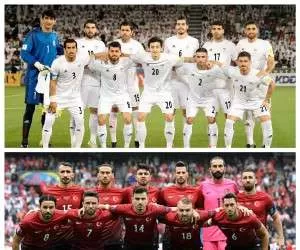 آمار و تاریخچه بازیهای فوتبال ایران و ترکیه