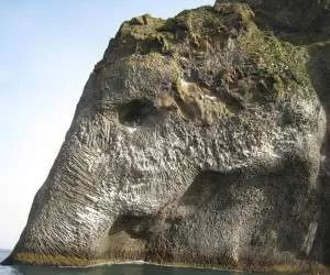 شباهت جالب و عجیب صخره ها به حیوانات