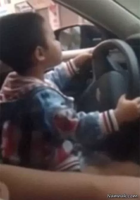 رانندگی بچه