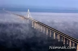 ساخت طولانی ترین پل دریایی جهان در چین