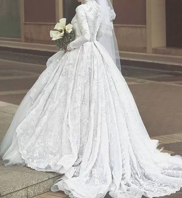 لباس عروس محجبه
