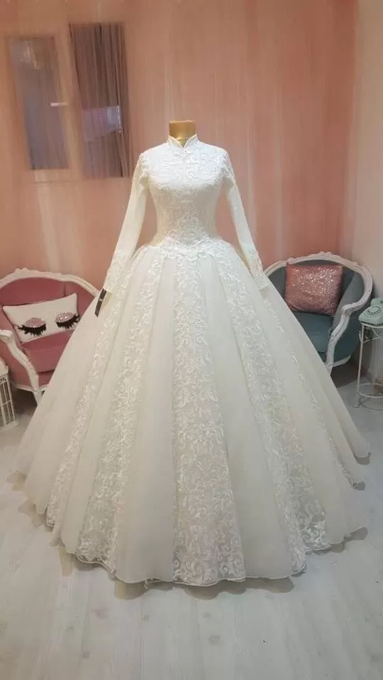 لباس عروس محجبه