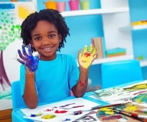 معنی نقاشی کودکان ، فرزند شما کجای کاغذ طرح میکشد؟