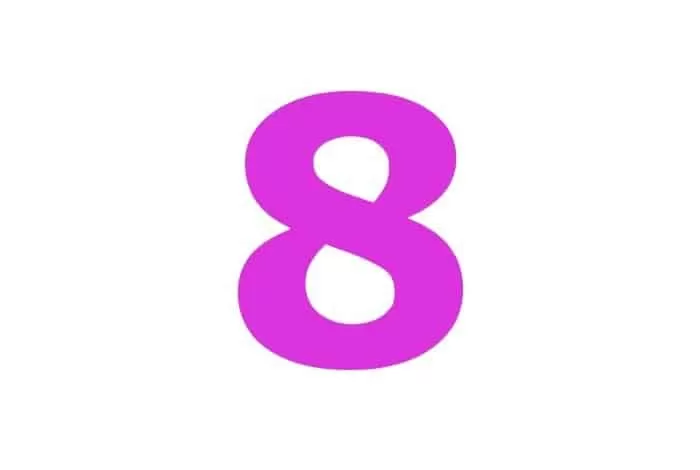 عدد 8