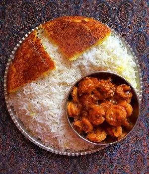 خورش میگو