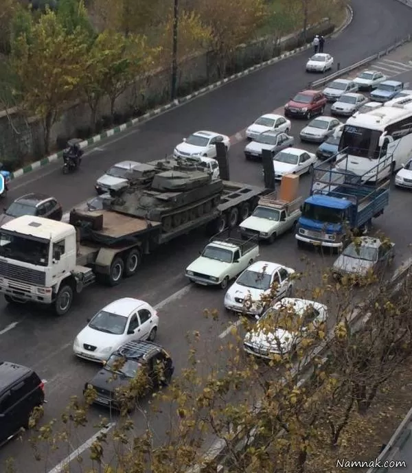 تانک در تهران