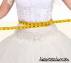 38 کیلو لاغر شدن زن جوان به عشق لباس عروس!+ تصاویر