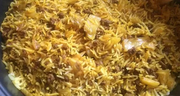 طرز تهیه کلم پلو