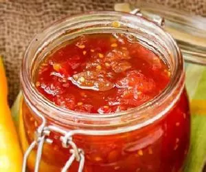 طرز تهیه “مربای گوجه فرنگی” خوشمزه خانگی در کمترین زمان