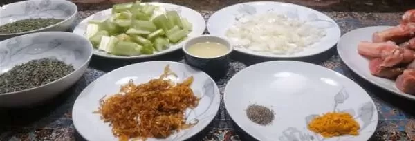 مواد لازم خورشت کرفس