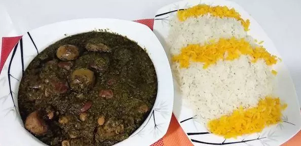 خورش قرمه سبزی مجلسی