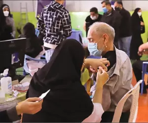 واکسیناسیون ایران 100 میلیونی شد 