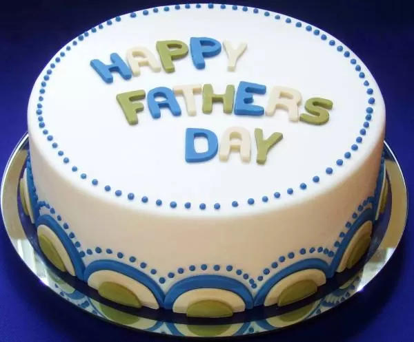 کیک فوندانت روز پدر