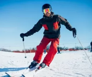 بهترین راه جلوگیری از آسیب زانو در اسکی