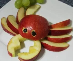 آموزش تصویری تزیین میوه ها