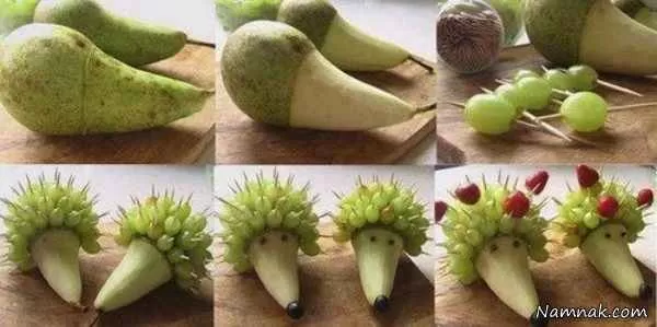 تزیین میوه