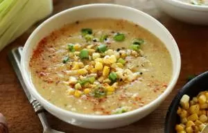طرز تهیه “سوپ ذرت” با شیر با طعمی فوق العاده و لذیذ
