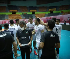آغاز رقابت والیبالیست های نوجوانان ایران