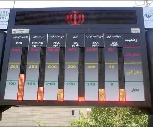 ساخت 6 ایستگاه جدید سنجش کیفیت هوا در تهران