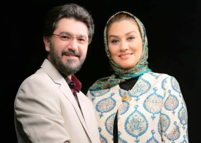 امیرحسین مدرس و همسرش
