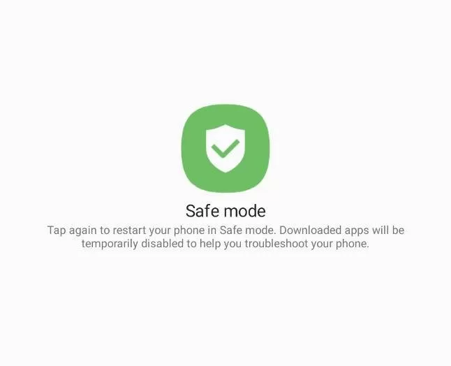 حالت safe mode