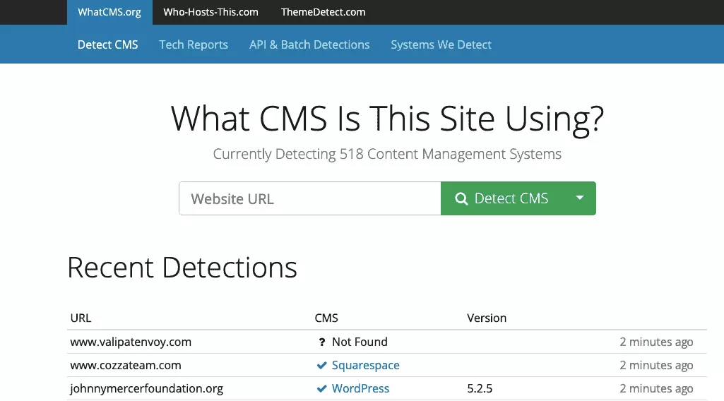 تشخیص CMS